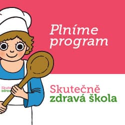 Logo programu Skutečně zdravá škola — plníme program
