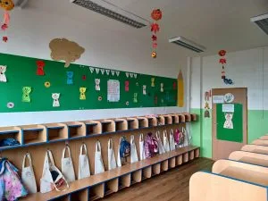 Šatna třídy Koťátka