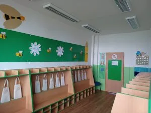 Šatna třídy Včeličky